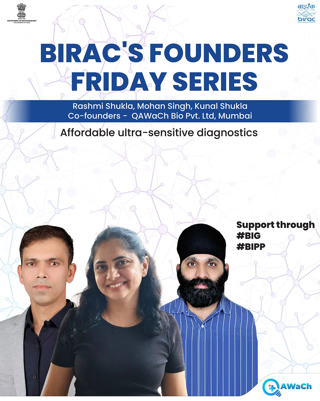 A Milestone Worth Celebrating: Our Journey Featured in Founder’s Friday by BIRAC
